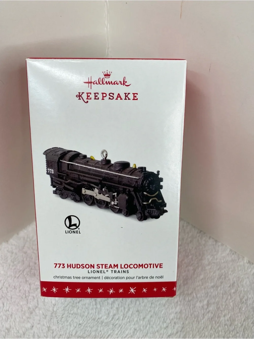 2016 Hallmark Keepsake Black Lionel 773 Hudson Steam Locomotive Ornament 21st